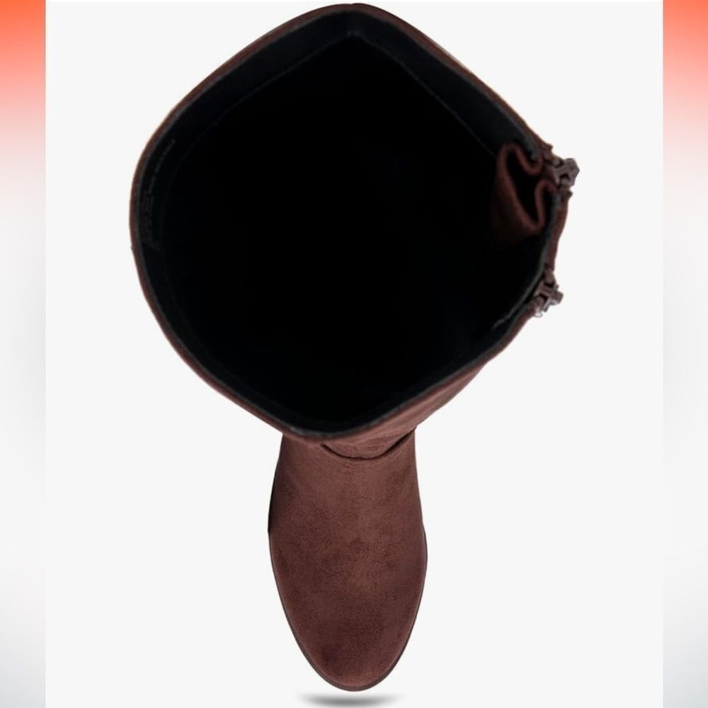 Aerosoles‎ Binocular Knee High Boot Java Faux sue… - image 4